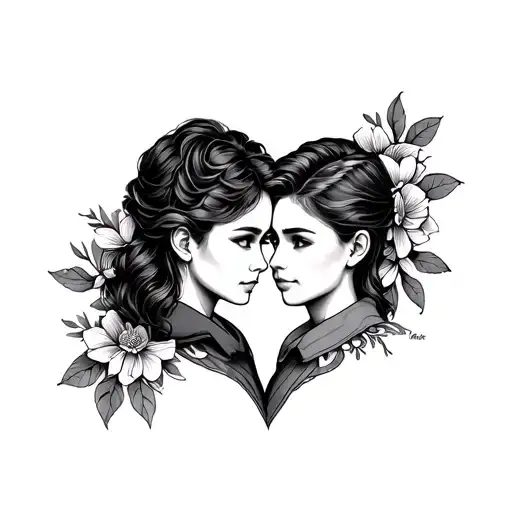 matching tattoos for boy and girl cousins tattoo design idea