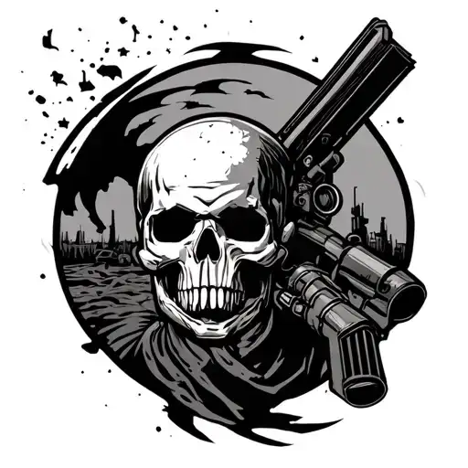 fallout 4 encalve tattoo design idea