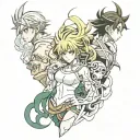 Three times tattoo design idea