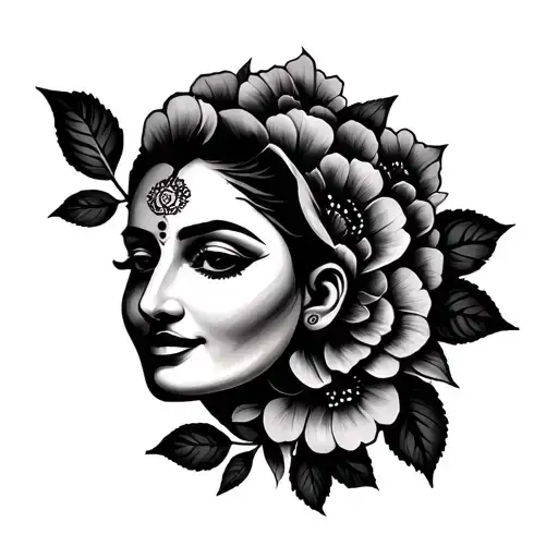 Hindi tattoo design idea