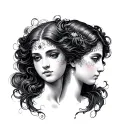 Double Venus tattoo design idea