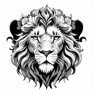 Gemini Leo tattoo design idea