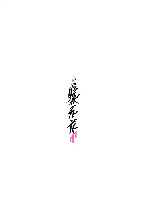 Blackpink Logo tattoo design idea