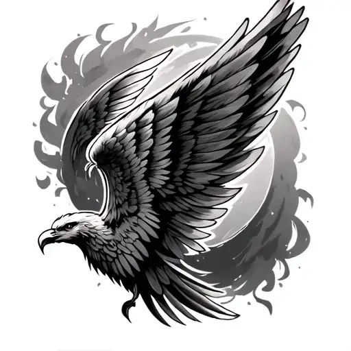 Fourth Wing tattoo design idea