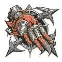 hand of the fullmetal alchemist tattoo design idea