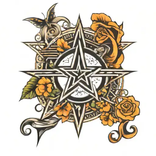 Fine line tattoo with 5 lines of a music pentagram and a silent note  tattoo design idea