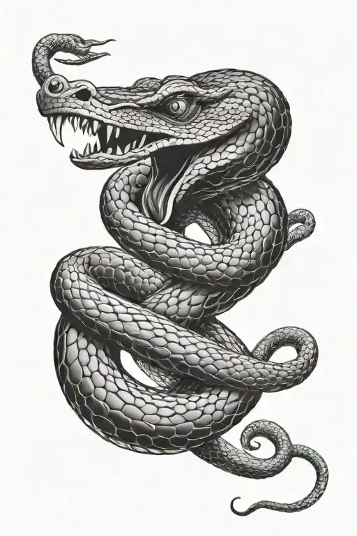Cobra tattoo design idea