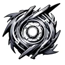 Beyblade tattoo design idea
