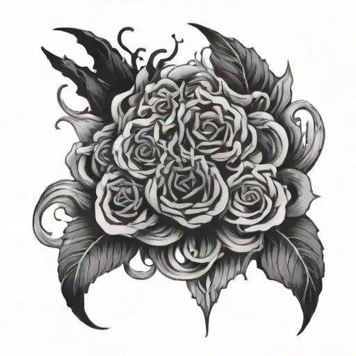 Anxiety tattoo design idea