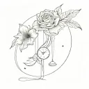 time heals all  tattoo design idea