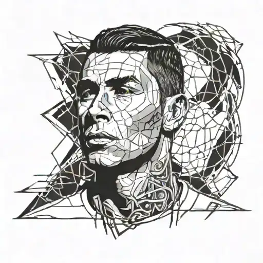 CR7 tattoo design idea
