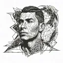 CR7 tattoo design idea