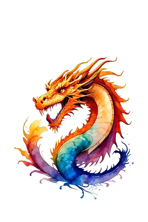 Dragon’s Resilience & Eternal Love Tattoo Design me a tattoo tattoo design idea