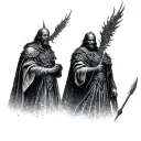 the argonaths from lord of the ring tattoo design idea