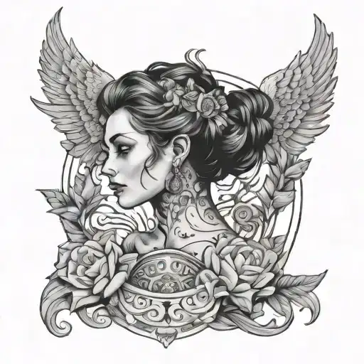 lyana astraea tattoo design idea
