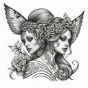 lyana astraea tattoo design idea