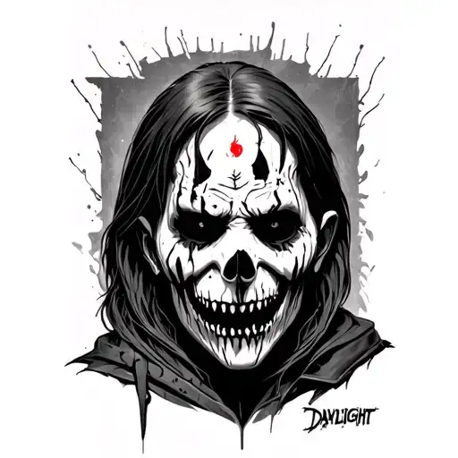 Dead By Daylight tattoo design idea