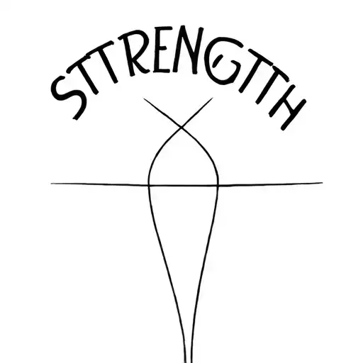 Strength 19 10 tattoo design idea