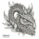 fenix 974 tattoo design idea