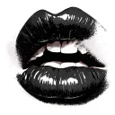 Lip tattoo design idea