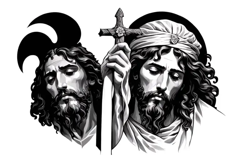 the messiah tattoo design idea