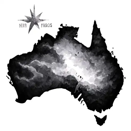 Australia tattoo design idea