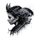 Divergent Four tattoo design idea