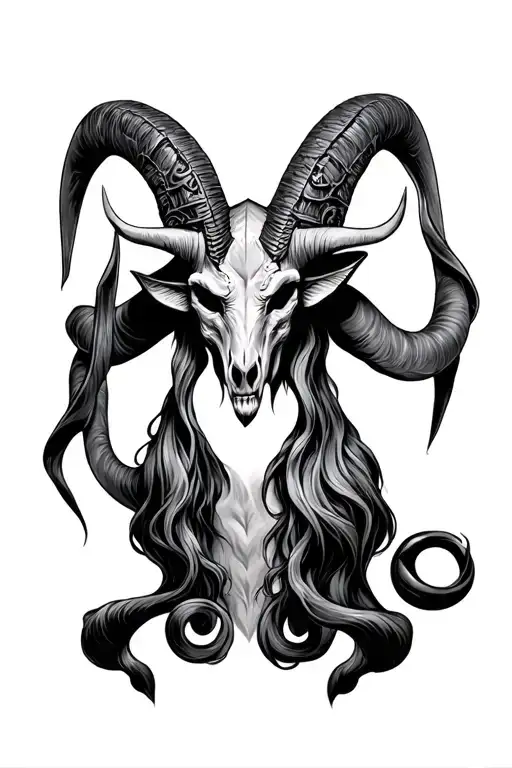 Baphomet tattoo design idea