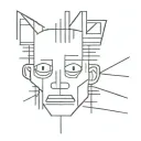 jean michel basquiat style tattoo design idea