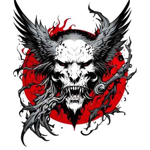 Red Rising tattoo design idea