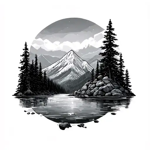 Pnw tattoo design idea