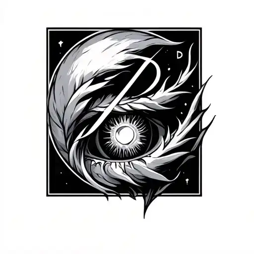 Dyslexia tattoo design idea