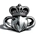 Claddagh Ring tattoo design idea