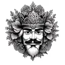 nutcracker tattoo design idea