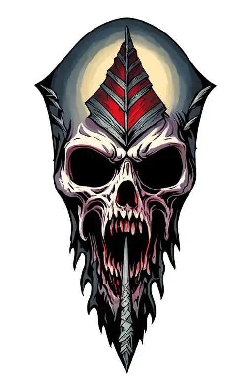 Arrow tattoo design idea