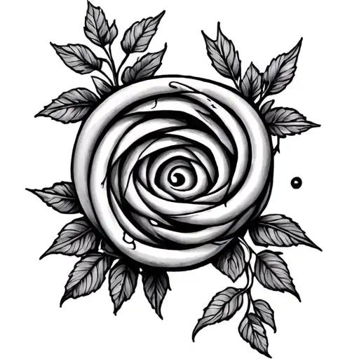 sketch me a symbol that represents enteral and forever that's cute  tattoo design idea