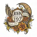 John 13:7 verse tattoo tattoo design idea