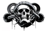 Initial tattoo design idea