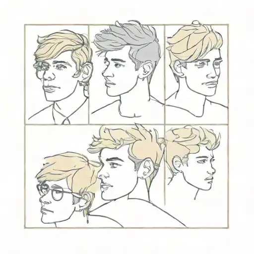 one direction tattoo design idea