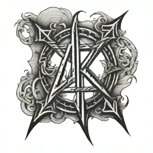 Bind Rune tattoo design idea