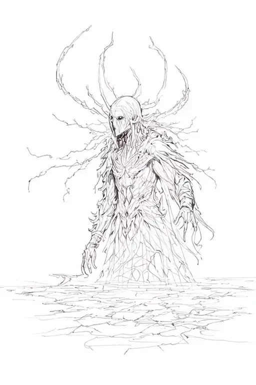 cybersigilism silent hill transitioning to the otherworld  tattoo design idea