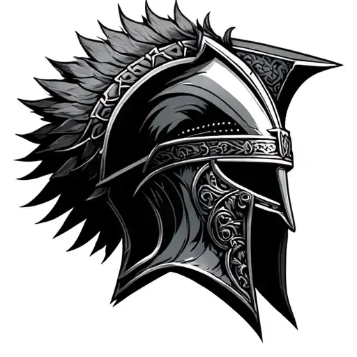Skanderbeg's helmet tattoo design idea