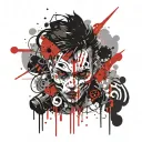 childhood trauma tattoo design idea