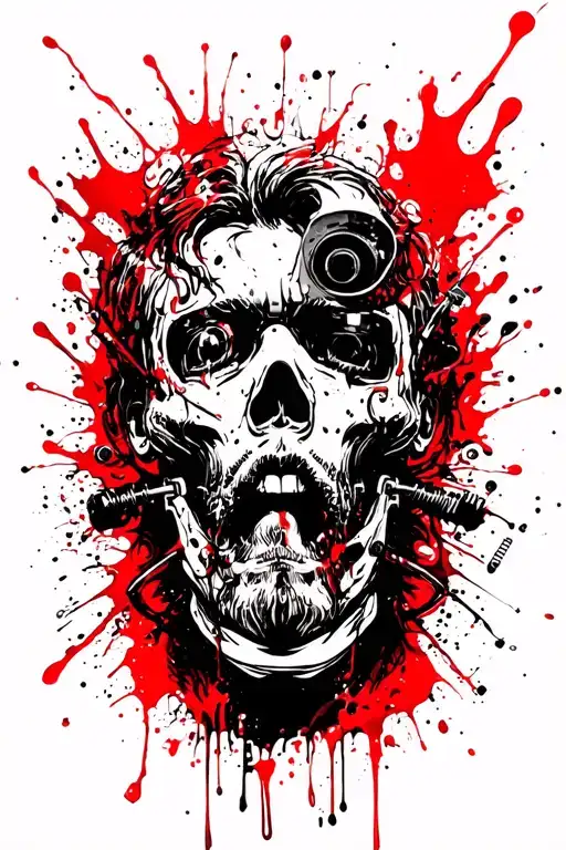 mecanicien luc leger , logo hot water music , logo soundgarden tattoo design idea