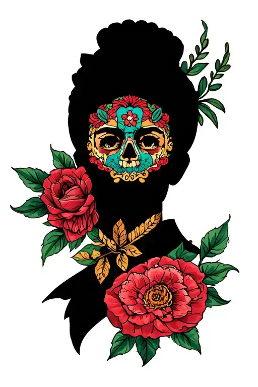 Guatemalan Italian tattoos combined together tattoo design idea