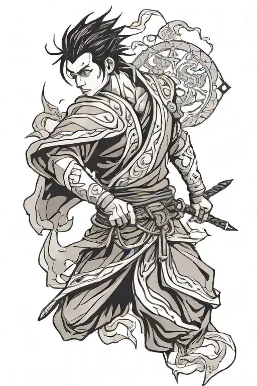 prince zuko tattoo design idea