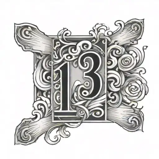 number 1991 , 2015 , 2021 inrectangle tattoo design idea