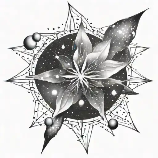 Pleiades tattoo design idea