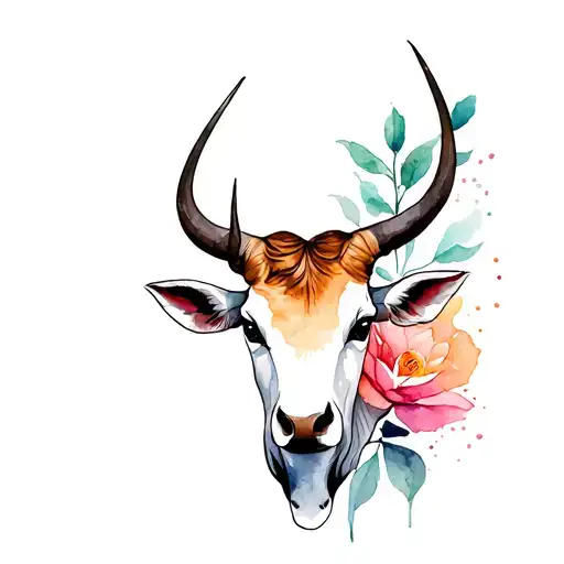 taurus and libra inspired tattoo tattoo design idea