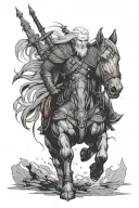 The witcher tattoo design idea